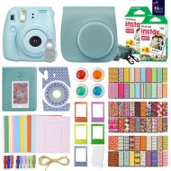 MiniMate FujiFilm Instax Mini 8 Camera with 40 Instax Film and Accessory Bundle, Blue