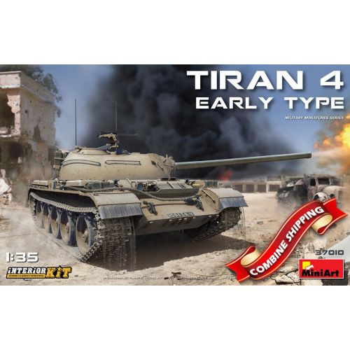  Miniart 37010 Tiran 4 Tank Early Type. Interior Kit, plastic model kit 135