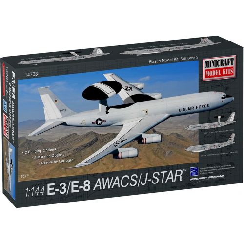  Minicraft E-8 AWACSJoint Star Model Kit (1144 Scale)