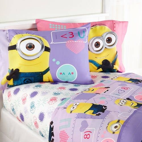  Minions Girl Way 2 Cute Bedding Sheet Set