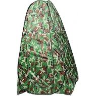 Ministry of Warehouse Portable Camping Shower Tent Camouflage 47.2 Privacy Toilet Changing Dressing Room 6.3Ft Pop-Up for Travelling, Camping, Beach, Outdoors
