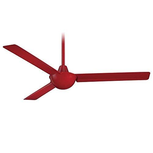 Minka Aire F833-RD, Kewl, 52 Ceiling Fan, Red