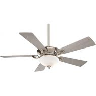 Minka-Aire F701-PN, Delano, 52 Ceiling Fan with Light & Wall Control, Polished Nickel