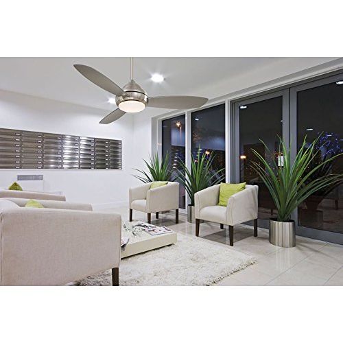  Minka-Aire F516L-WH, Concept I LED White 44 Ceiling Fan with Light & Remote Control