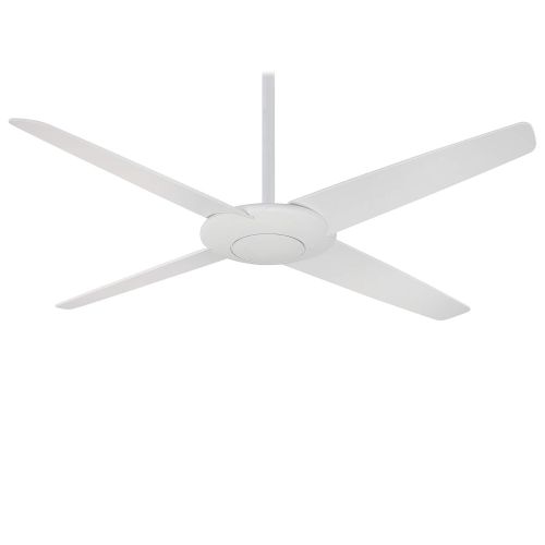  Minka-Aire F738-WHF, Pancake, 52 Ceiling Fan with Remote Control, Flat White