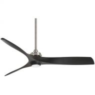 Minka-Aire F853L-BNCL, Aviation 60 Ceiling Fan with LED Light Kit, Brushed NickelCoal Finish
