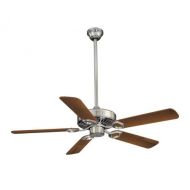 Minka-Aire F588-SP-BN, Ultra-Max 54 Ceiling Fan, Brushed Nickel Finish with Dark Walnut Blades