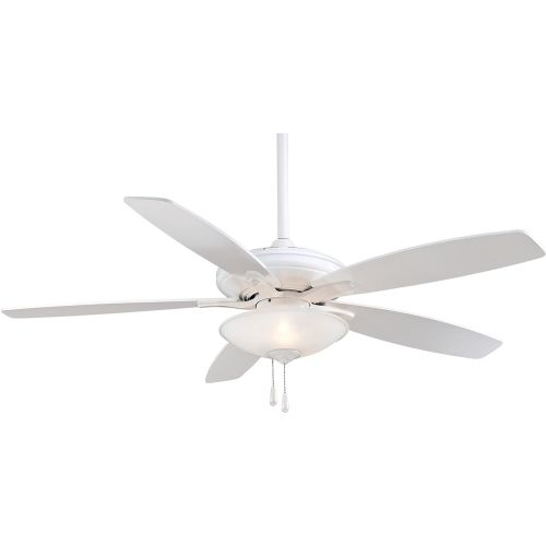  Minka-Aire F522-WH, Mojo,52 Ceiling Fan with Light, White