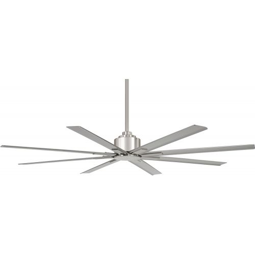  Minka-Aire F896-65-BNW Xtreme H20 65 Outdoor Ceiling Fan with Remote Control, Brushed Nickel Wet