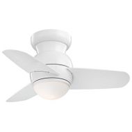 Minka-Aire F510L-WH, Spacesaver 26 LED Ceiling Fan, White Finish