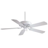 Minka-Aire Minka Aire F571-WH Sundance - 52 Outdoor Ceiling Fan, White Finish with White Blade Finish