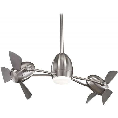  Minka-Aire F304L-BNSL Gyro LED 42 Ceiling Fan with Wall Control, Brushed Nickel