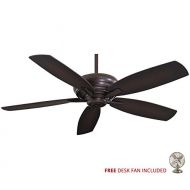 Minka-Aire Minka Aire F689-KA Kola - 60 Ceiling Fan, Kocoa Finish with Toned Med MapleDark Maple Blade Finish