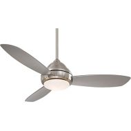 Minka-Aire F517L-BN, Concept I 52 LED Ceiling Fan, Brushed Nickel Finish with Silver Blades