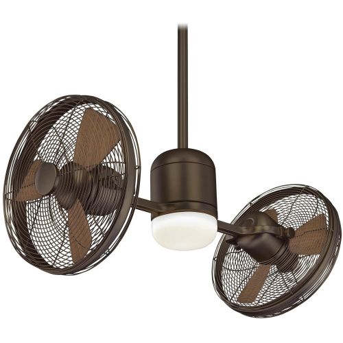  Minka-Aire F306L-ORBMM Gyro LED 42 Ceiling Fan with Wall Control, Oil Rubbed Bronze