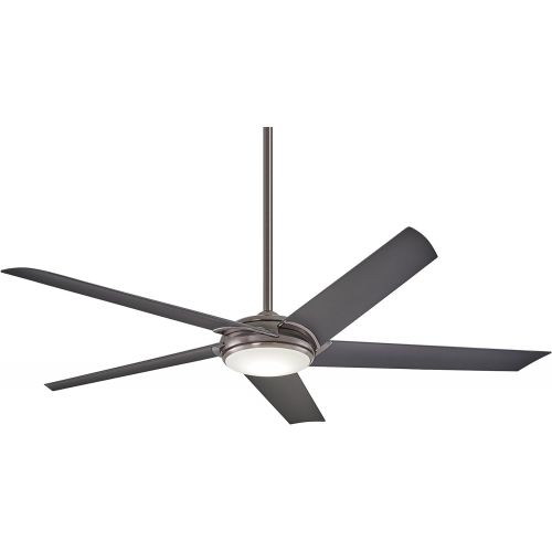  Minka-Aire F617L-GM Raptor LED 60 Ceiling Fan with Remote Control, Gun Metal