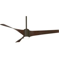 Minka-Aire Minka Aire F832L-ORB/MM, Triple 60 LED Ceiling Fan, Oil Rubbed Bronze Finish with Medium Maple Blades