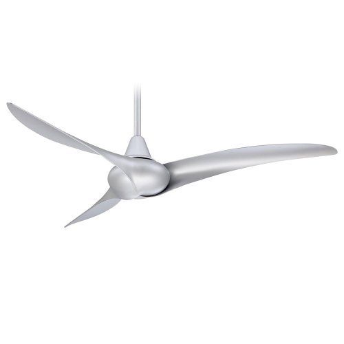  Minka-Aire F843-SL, Wave, 52 Ceiling Fan, Silver