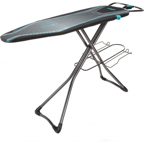  Minky Ergo Plus Ironing Board, Cotton Iron, Blue, 122 x 38 cm