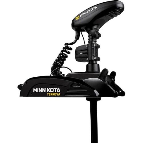  Minn Kota Terrova Freshwater Bow-Mount Trolling Motor with MEGA Down Imaging and i-Pilot Link GPS (24-Volt, 80-Pound)