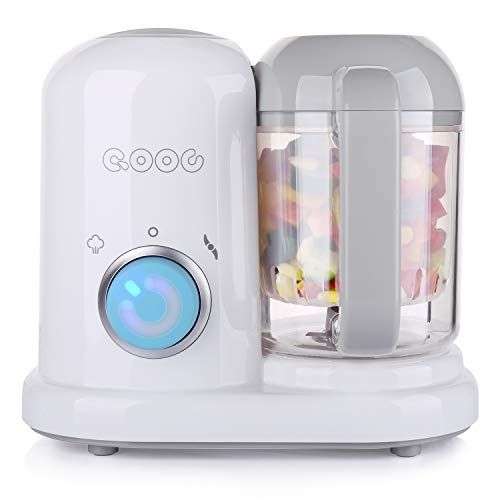  [아마존베스트]QOOC 4-in-1 Mini Baby Food Maker