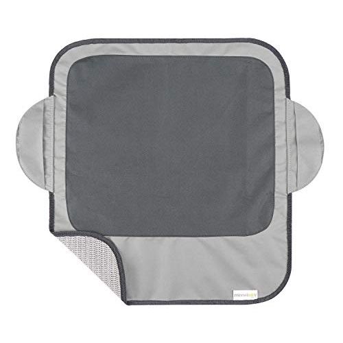  [아마존베스트]Minnebaby Extra Large Booster Chair Protector Cover, Dining Chair Seat Cover for Booster Seat, Grey