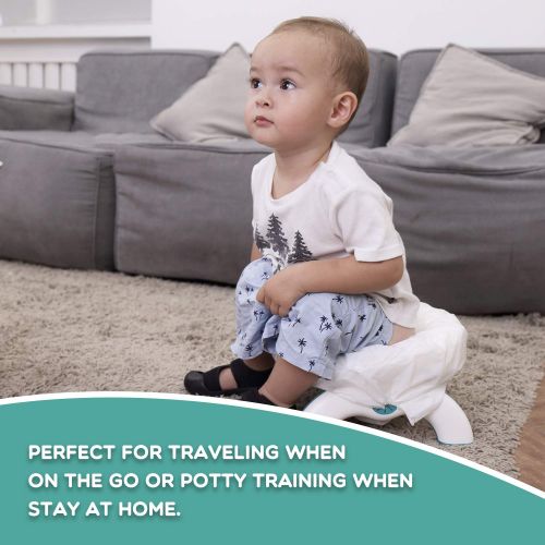  [아마존베스트]Minne Baby Potty Liners Disposable, Refill Potty Bags Universal Fit All Size Potty Seat/Chair, 30 Counts
