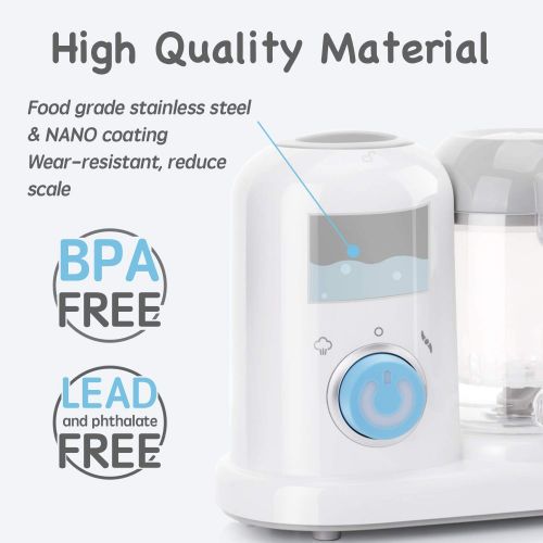  Minne QOOC 4-in-1 Mini Baby Food Maker