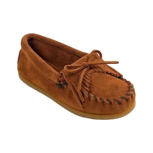  Childrens Minnetonka Kilty Suede Moc