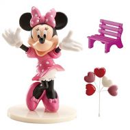 [아마존핫딜]Minnie 302012Tortendekorations-Set, Figur aus Kunststoff, Rosa, 3x 5x 9cm