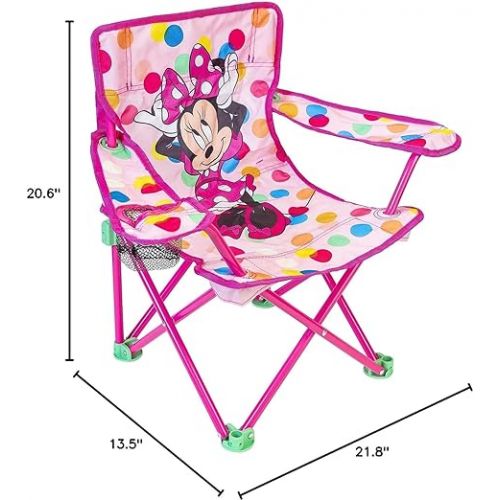  Minnie Mouse Kids Camp Chair Foldable Chair with Carry Bag