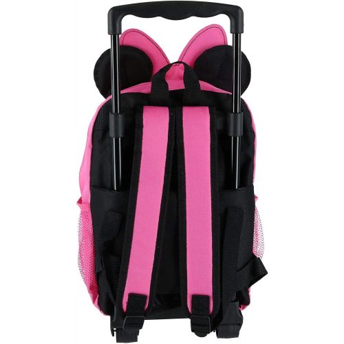 디즈니 [아마존베스트]Amazon.com | Disney Minnie Mouse 14 Softside Rolling Backpack | Kids Backpacks