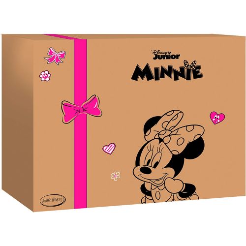  Disney Junior Minnie Mouse Bow Tique Bowtastic Kitchen Accessory Set, Over Fifty Piece Play Food and Utensils, Frustration Free Packaging, by Just Play