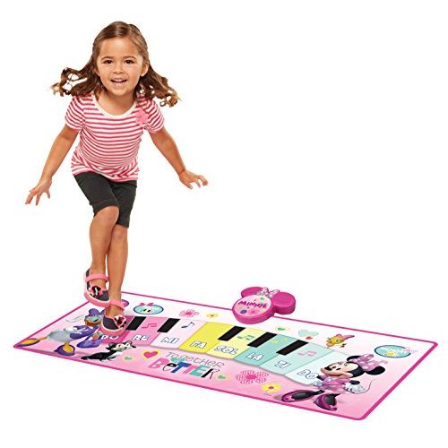  [아마존베스트]Minnie Mouse Music Mat Together is Better Electronic Piano Mat