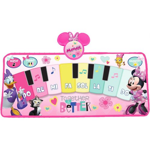  [아마존베스트]Minnie Mouse Music Mat Together is Better Electronic Piano Mat