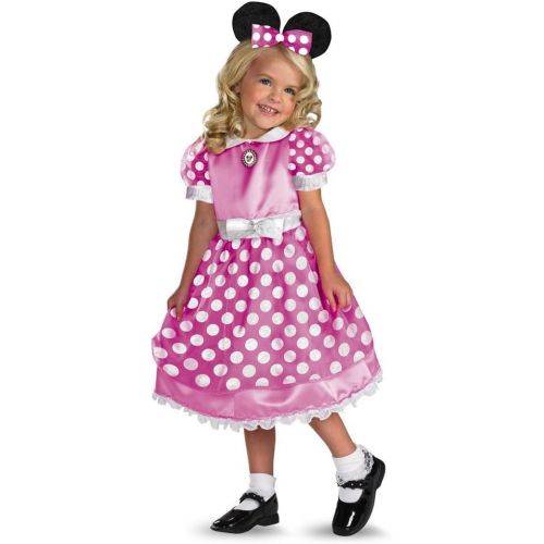  할로윈 용품Disney Minnie Mouse Toddler Girls Costume, Pink