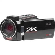 Minolta MN2K10NV UHD 2.7K 48MP Night Vision Camcorder (Black)