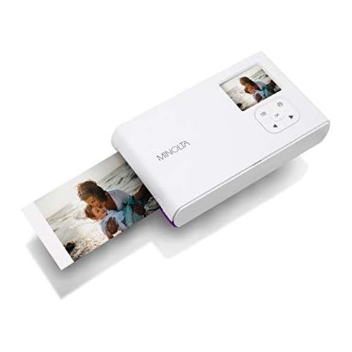  Minolta Instapix 2 in 1 Instant Print Digital Camera & Bluetooth Printer