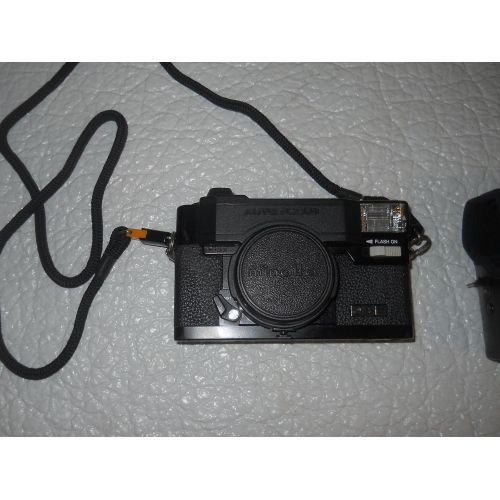  [아마존베스트]Minolta Hi-Matic AF2 Auto Focus 35mm Film Flash Camera w/ Minolta Lens 38mm 1:2.8 (46mm)