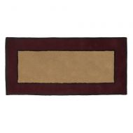 Minuteman International Contemporary II Berry Wool Hearth Rug, Rectangular