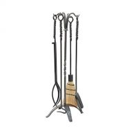 Minuteman International WR-02 5-Piece Wrought Iron Tool Set, Rope