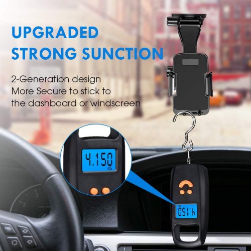  [아마존 핫딜]  [아마존핫딜]Miracase Cell Phone Holder for Car,Upgrade Dashboard & Windshield 360° Rotation One Button Car Phone Mount Holder Compatible iPhone Xs MAX/XS/XR/X/8plus/7/8/6,Galaxy S10/S9/S8,Goog