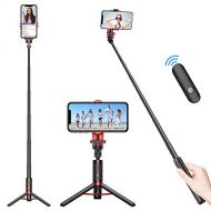 Miracase Gimbal Stabilizer for Smartphone,Auto Balance, Reduce Shaking,1-Axis Handheld Pan-tilt Tripod with Built-in Bluetooth Remote for iPhone 11/11 Pro/X/Xr/6s,Samsung S10+/S10/