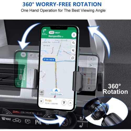  [아마존베스트][2020 Upgraded-2nd Generation] Miracase Universal Phone Holder for Car, Air Vent Car Phone Holder Mount Compatible with iPhone 12 Pro Max/11 Pro Max/SE/XR/XS/8 Plus and All Phones,