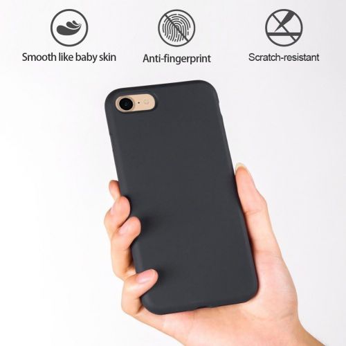  [아마존베스트]Miracase iPhone 8 Silicone Case, iPhone 7 Silicone Case Liquid Silicone Gel Rubber Case Full Body Protection Shockproof Cover Case Drop Protection for Apple iPhone 7/ iPhone 8(4.7)