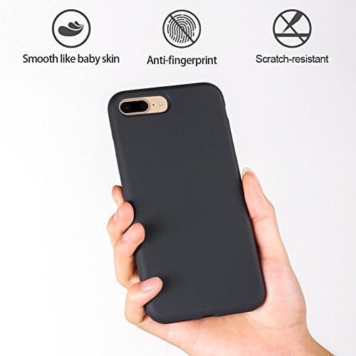  [아마존베스트]Miracase iPhone 8 Plus Silicone Case, iPhone 7 Plus Silicone Case Silicone Gel Rubber Full Body Protection Shockproof Cover Case Drop Protection for Apple iPhone 7 Plus/iPhone 8 Pl