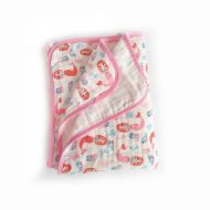 Miracle Baby Baby 2-Layer Muslin Swaddle Blanket, 39x59 100% Cotton Soft Unisex for Boys or Girls Nursing...