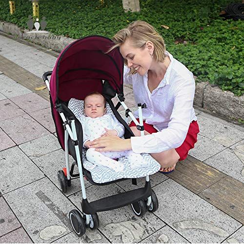  [아마존베스트]Miracle Baby Baby Seat Liner for Stroller,Super Light Baby Car Seat Pad,Breathable Cotton Cushion Double...