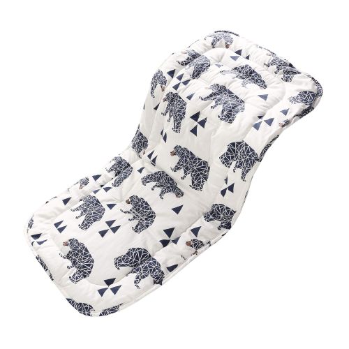  [아마존베스트]Miracle Baby Baby Seat Liner for Stroller,Super Light Baby Car Seat Pad,Breathable Cotton Cushion Double...