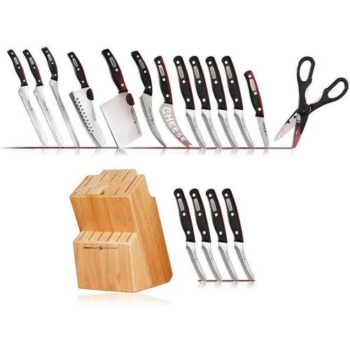  Miracle Blade IV World Class Professional Series 18 Piece Set Including Knife Block